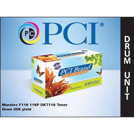 Pci Muratec F116 116P Dkt116 Toner 2.5K DKT116-PCI